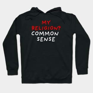 Common Sense | Black Hoodie